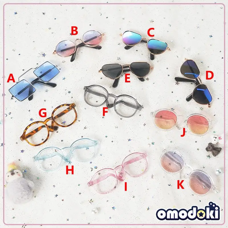 

Очки солнцезащитные в стиле аниме для плюшевых кукол, 20 см