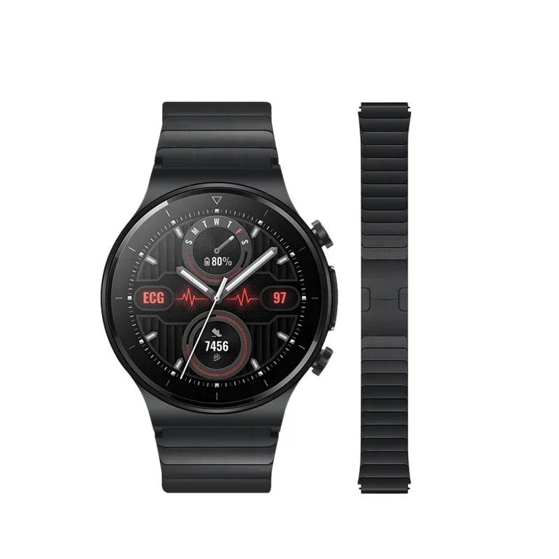 Фото Металлический ремешок 22 мм для Huawei Watch 5/4/GT6 GT5 46 мм Pro, Samsung Galaxy Watch 3/Gear S3, браслет для Amazfit T-REX3 Pro 48 мм, Correa №5