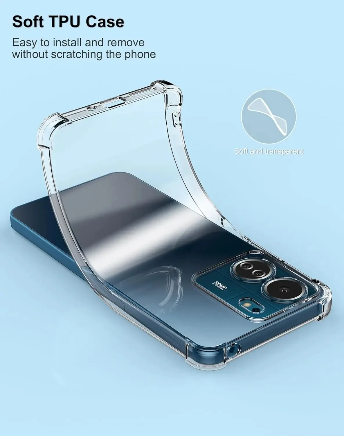 Ультратонкий Прозрачный Мягкий Чехол Из Тпу Для Xiaomi Redmi Note 12s 12 Pro Plus 11 10 10c 9c 9a —