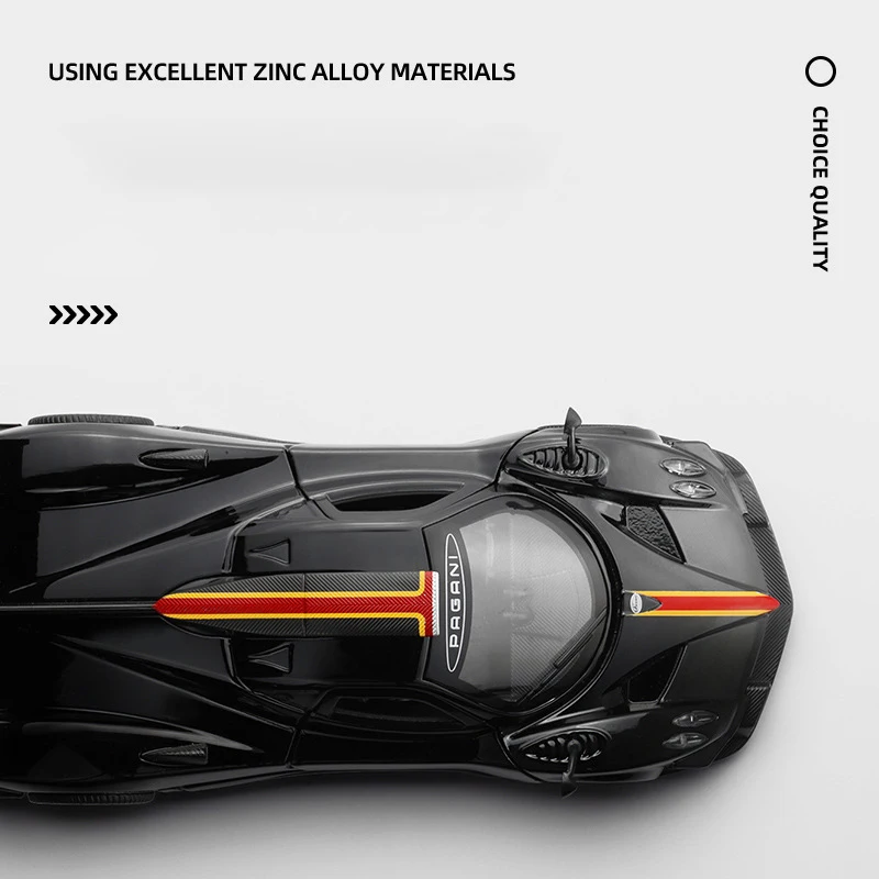 Модель автомобиля Pagani Huayra из сплава в масштабе 1:31 модель со звуком и светом
