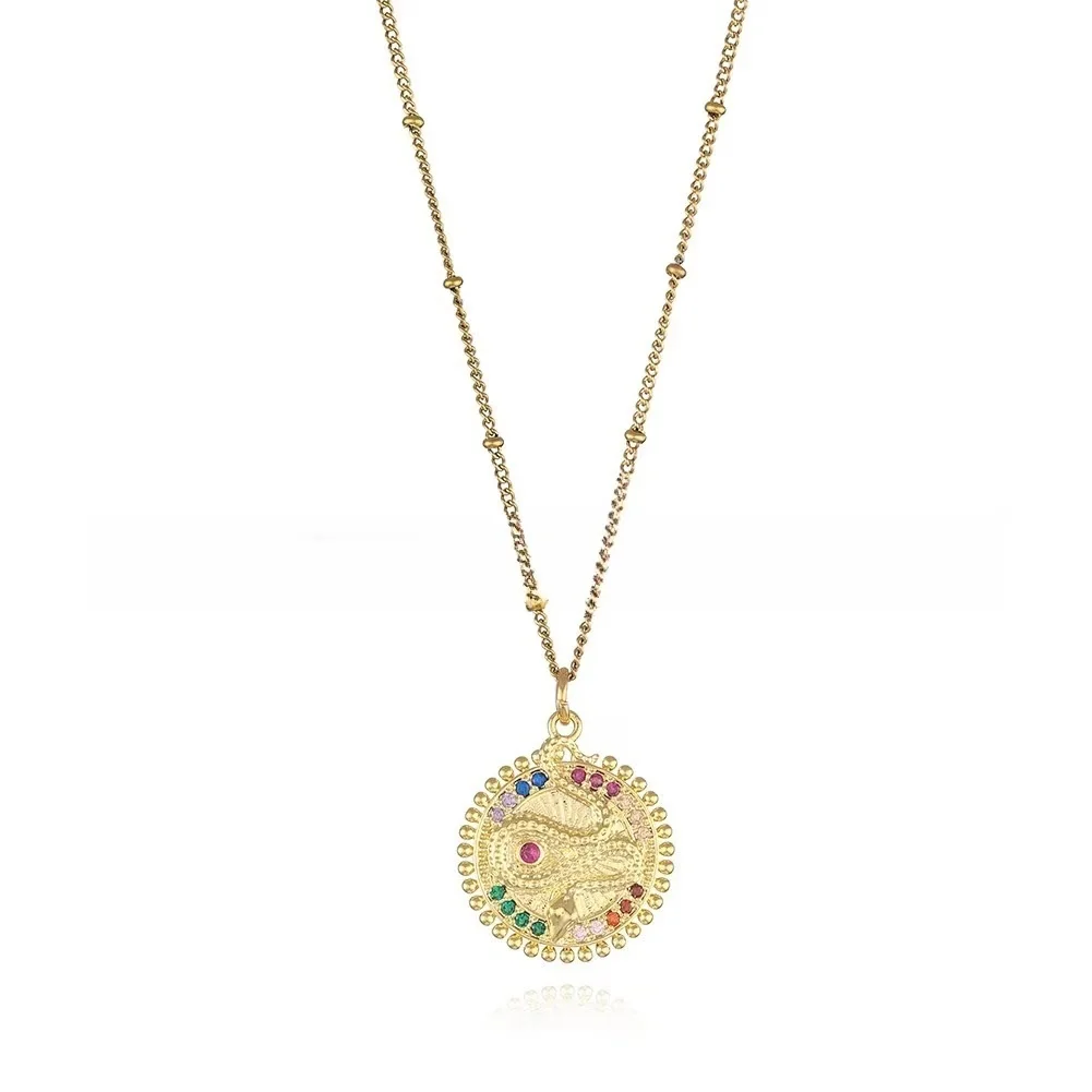 

Маленькое и роскошное ожерелье с покрытием из 18-каратного золота, женский дизайн с кулоном в форме змеи из циркония и цепочкой для воротника, ювелирные изделия