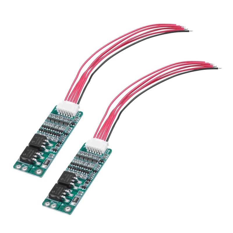 

2X 5S 15A Li-Ion Lithium Battery Bms 18650 Charger Protection Board 18V 21V Cell Protection Circuit