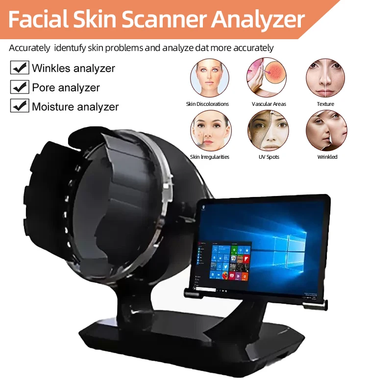 

High Technology Pigmentation Analysis Most Advanced Mirror Skin Analyzer System / Facial Skin Analyzer