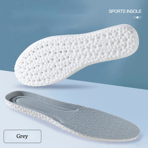 Qualität PU Sport Schuhe Innensohle bequeme Plantarfasziitis Einlegesohlen für Füße Mann Frauen Orthopädische Schuh -Sohle -Laufzubehör