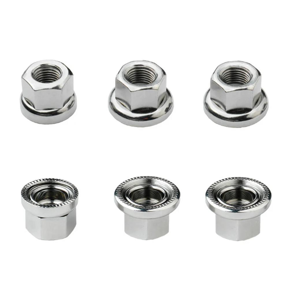 

For MTB Bikes Hubs Series Motors Screw Bikes Crew Nut 3/8 Dark Silver M 9 M10 Screw 20G 2PCS Brand New Durable