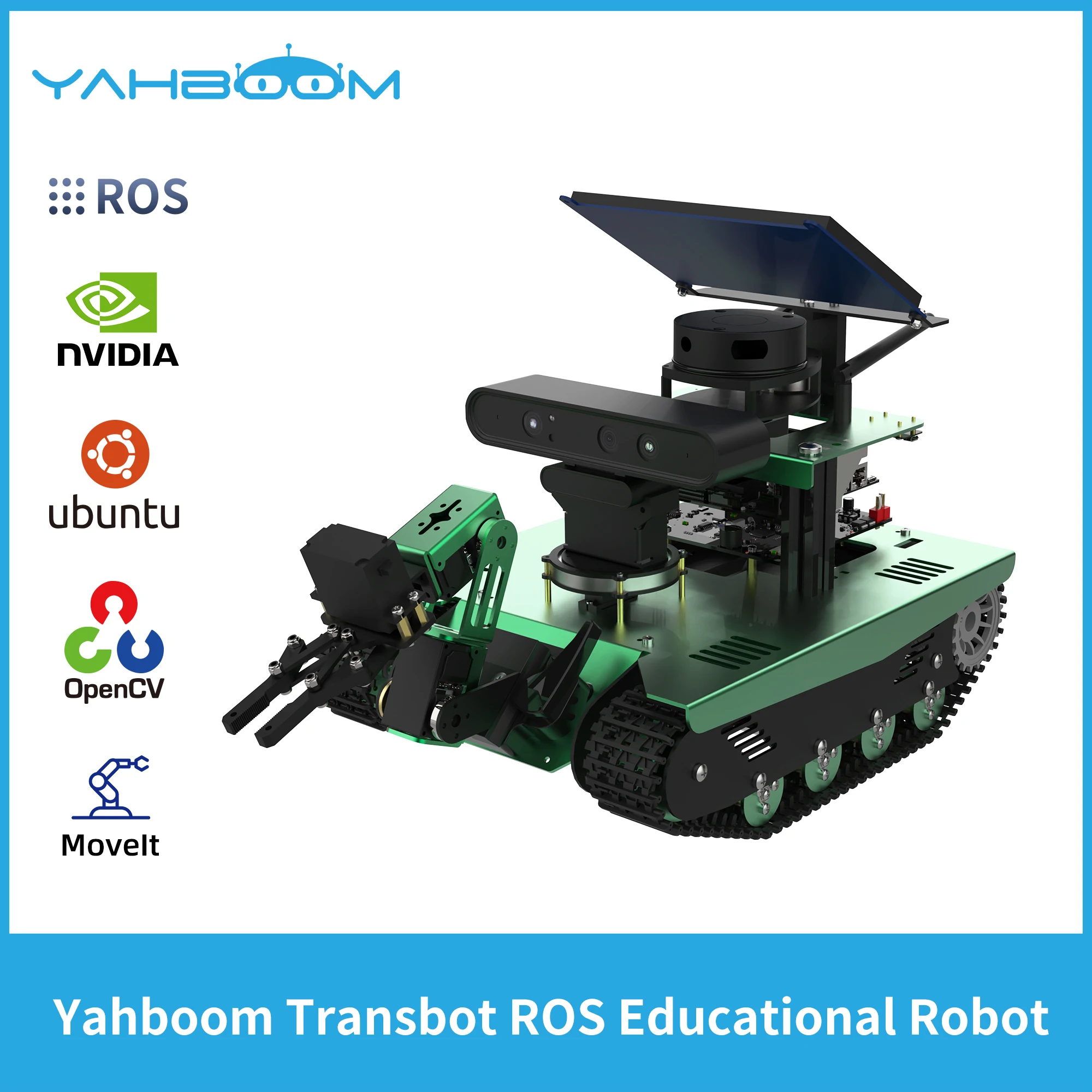Комплект образовательного робота Yahboom Transbot ROS Программирование на Python Лидарная