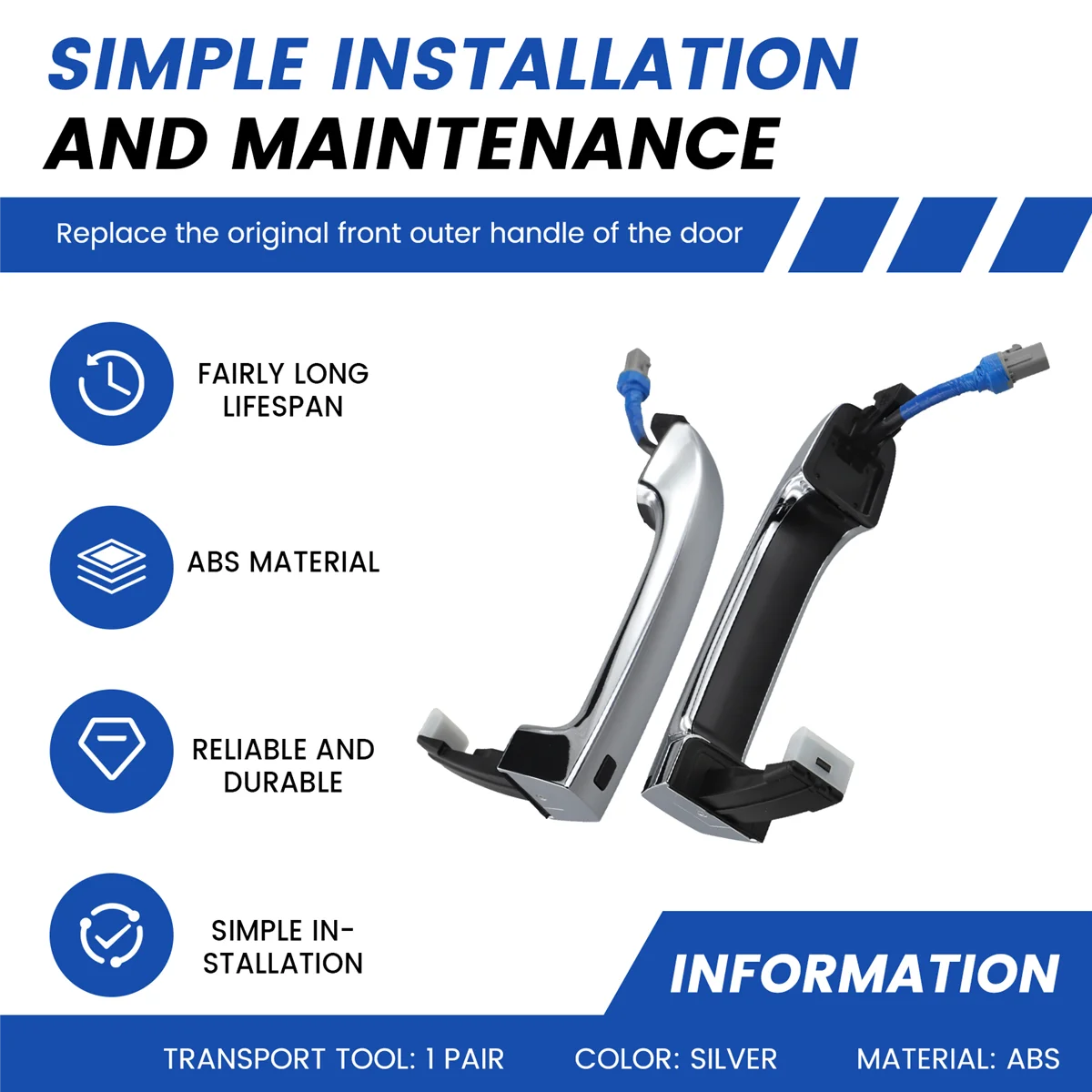 826513 Ручка передней наружной двери автомобиля JD00 для Hyundai Veracruz Ix55 2006-2009 гг. J210