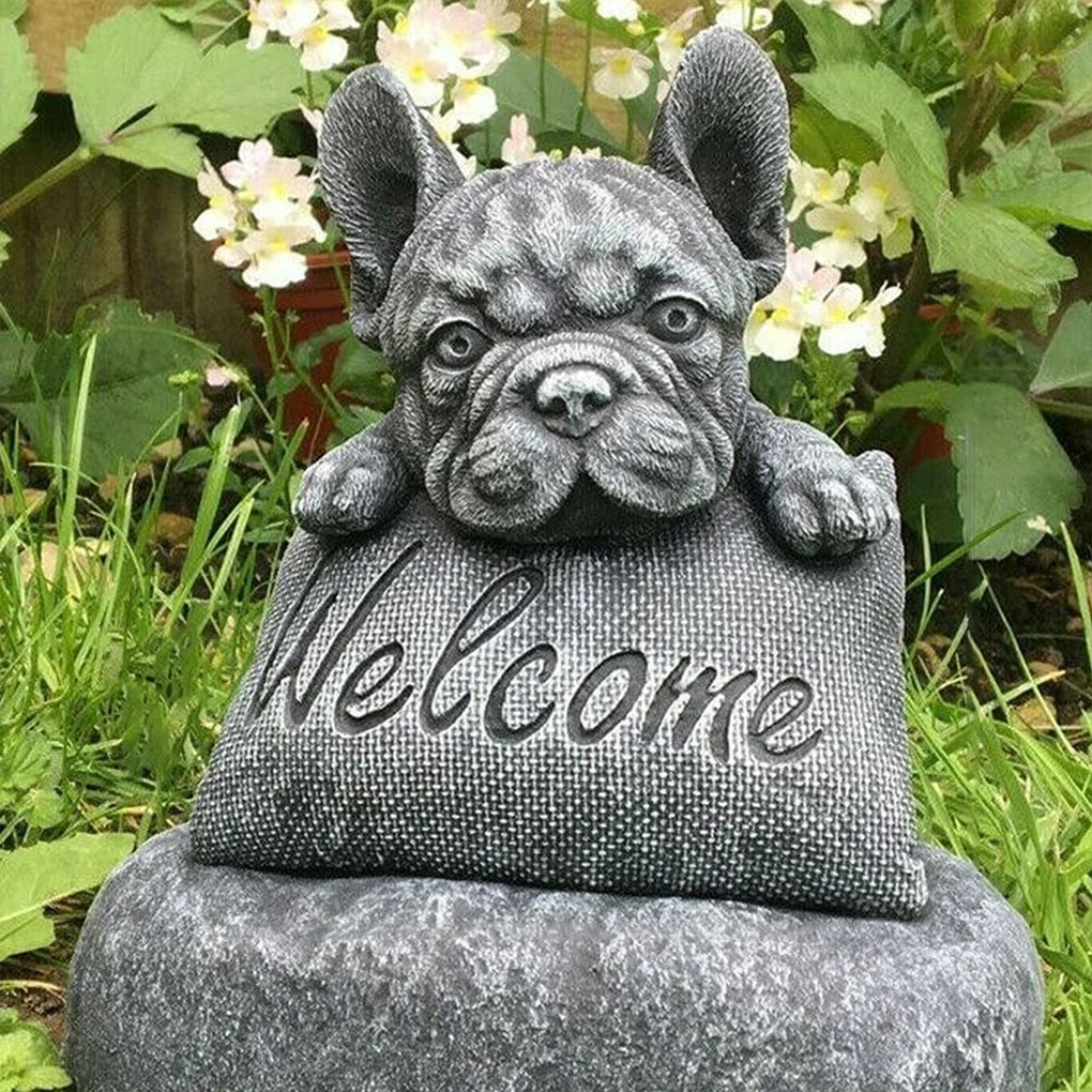 

Resin Animal Statue Outdoor Pathway Greeting Sign Sculpture Ornament Office Decoration Wedding Engagement Bridal Shower