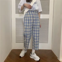 femme home suit plaid pants sleepwear womens trousers sleep bottoms pijama