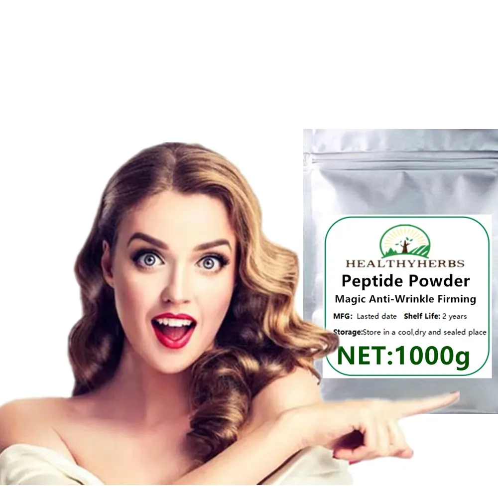 Волшебный укрепляющий пептидный порошок против морщин улучшающий обвисшую кожу