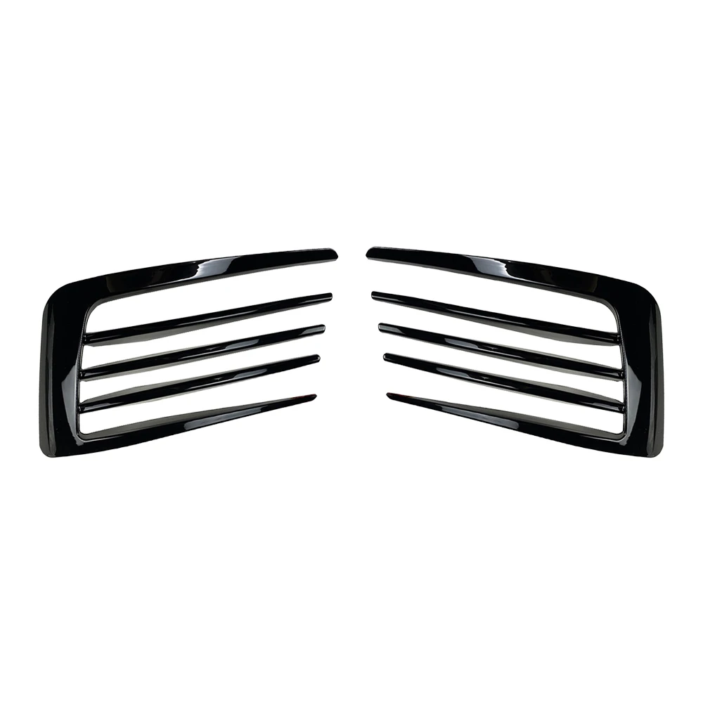 Для Volkswagen Golf 7 MK7 GTI 2013 2014-2016 глянцевый черный бампер из АБС-пластика