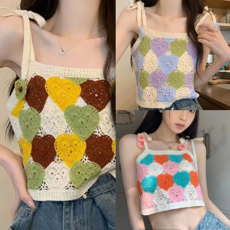 

Женские майки с рисунком, жилет, трикотажная летняя Милая рубашка в рубчик