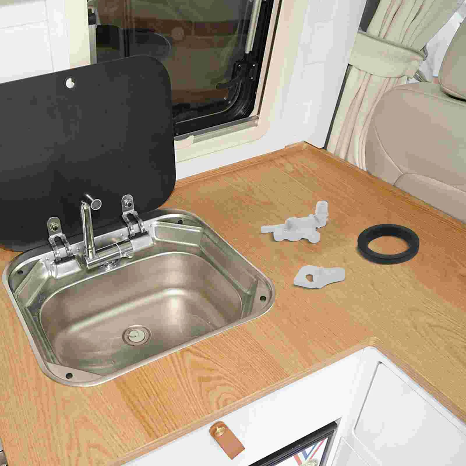 1 комплект эффективного унитаза в сборе для автодомов и кемперов простой