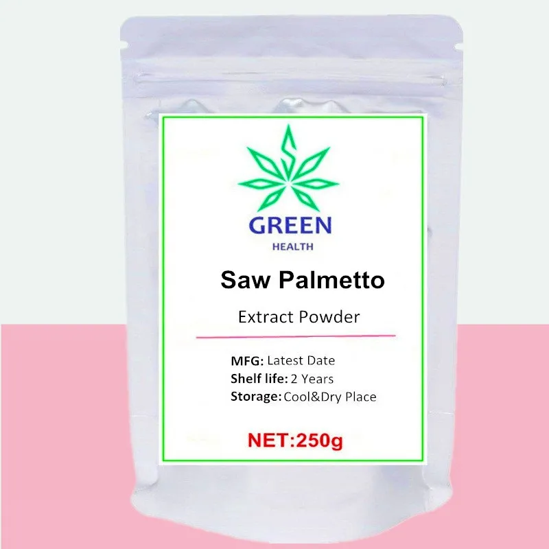 

Saw Palmetto 65% Extract Powder Prostate Hair Loss Support
