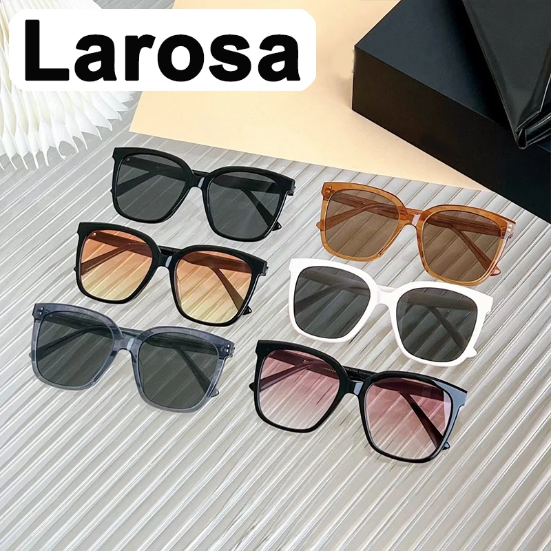 

Larosa GENTLE YUUMI Women's Sunglasses For Man Glasses Vintage Luxury Brand Goods Designer Summer Uv400 Trendy Monst Korean