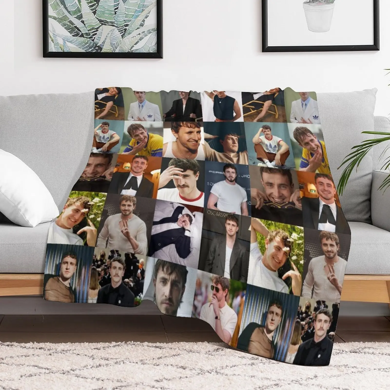 Одеяло Paul Mescal термобелье рождественские подарки персонализированный подарок