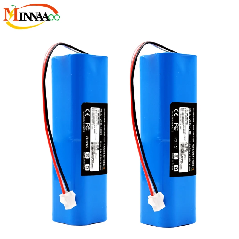 

100% New Original For XiaoMiLydsto R1 Rechargeable Li-ion Battery Robot Vacuum Cleaner R1 Battery Pack with Capacity 12800mAh
