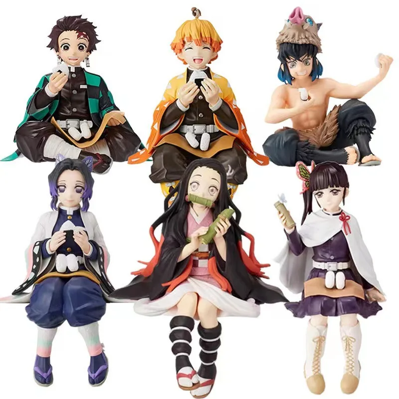 Фото 15 см Bandai рассекающая демонов фигурка Onigiri суши серия Kamado Tanjirou Kamado Nezu аниме модель декоративные игрушки для детей №2
