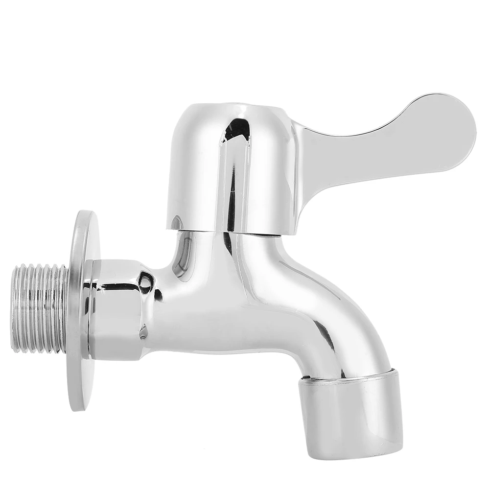 

G1/2in Household Bathroom Copper Single Cold Faucet Mop Pool Sink Basin Water Tap