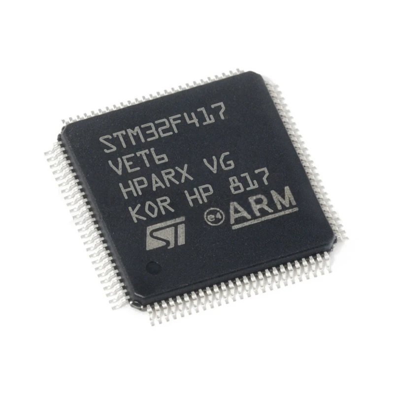 

Микроконтроллер STM32F417VET6 LQFP100 STM32F417 32-bit микроконтроллер MCU ARM чип новый оригинальный
