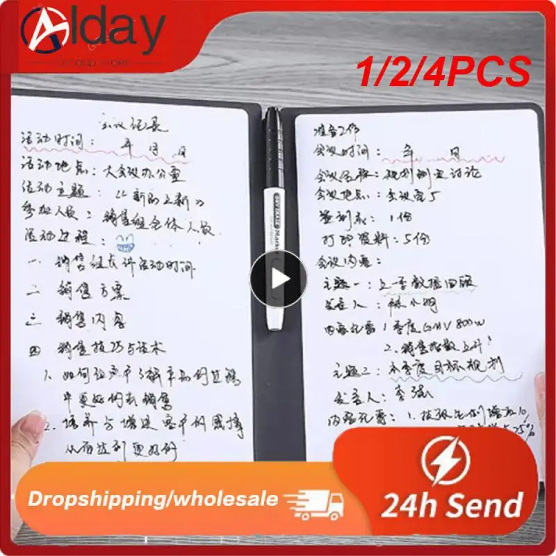 

1/2/4 шт., стильная многоразовая кожаная доска для ноутбука