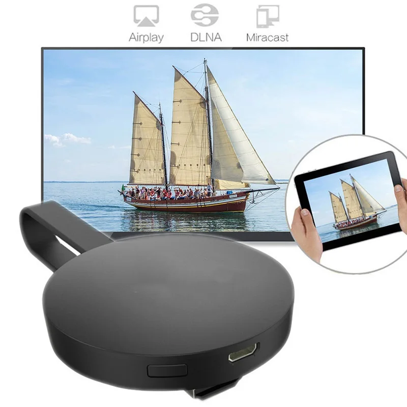 

WiFi Wireless Dongle TV Stick HDMI-compatible HD 1080P Miracast DLNA TV Cast Display Receiver for iOS/Android Chromecast