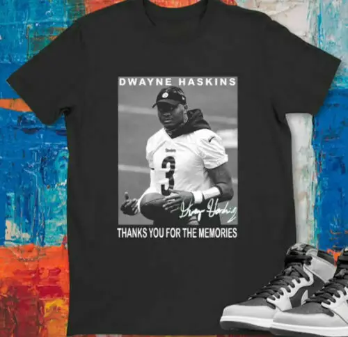 

Dwayne Haskins 1997- 2022 Signature T-Shirt