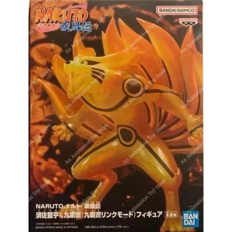 Фото Оригинальные коллекционные фигурки BANDAI BANPRESTO NARUTO Shippuden Susanoo/Kurama, прозрачно-фиолетовая аниме-модель, игрушка-подарок AS №5
