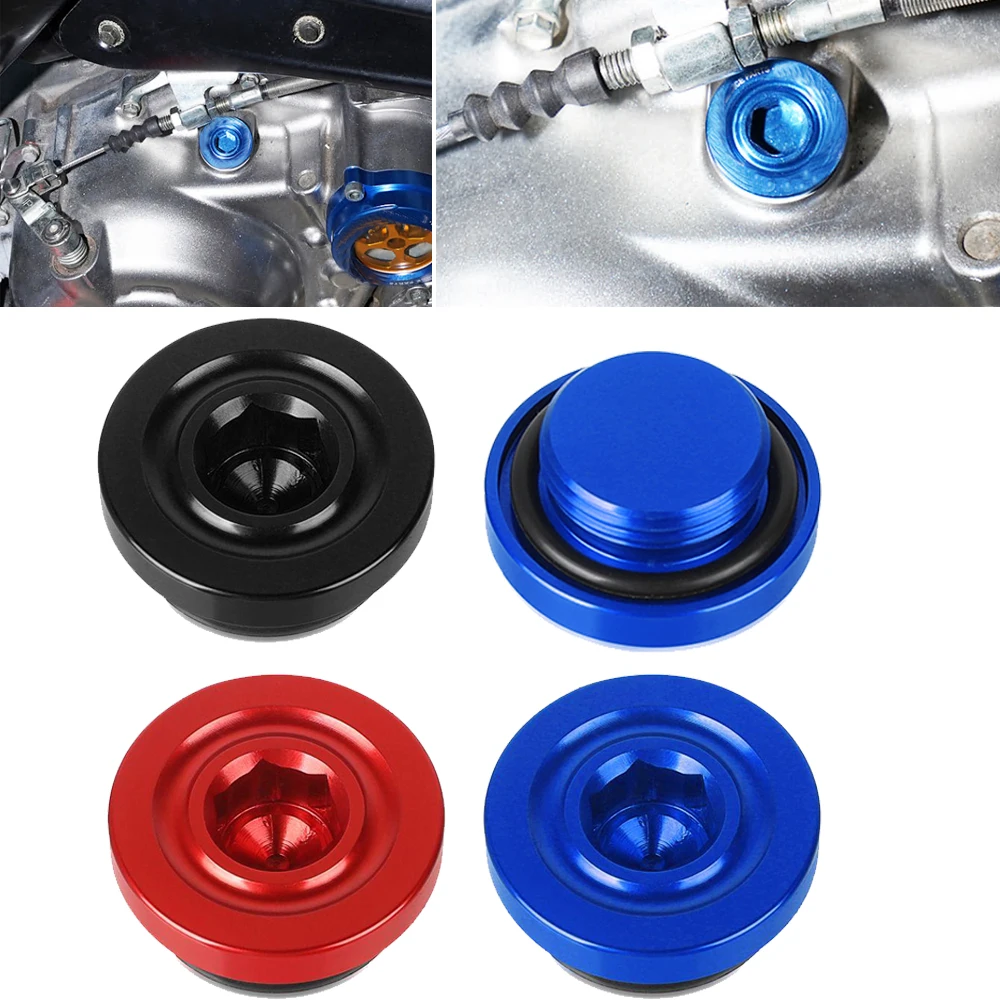 

CNC Aluminum Oil Filler Cap For Yamaha Raptor 700 2013-2020 Raptor 700R 2012-2020 Engine Oil Drain Plug Sump Nut Screw Cup Cover