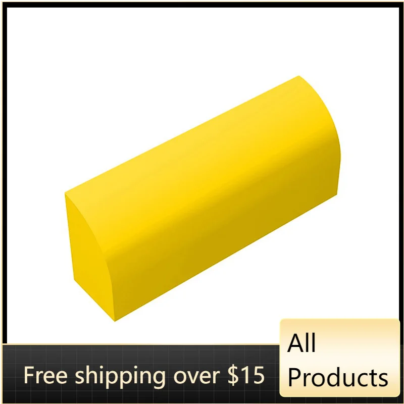 Высокотехнологичные сборные детали 10314-6191 1x4x1 1/3, 10 шт., набор строительных блоков, сменная деталь, игрушка для детей, подарки