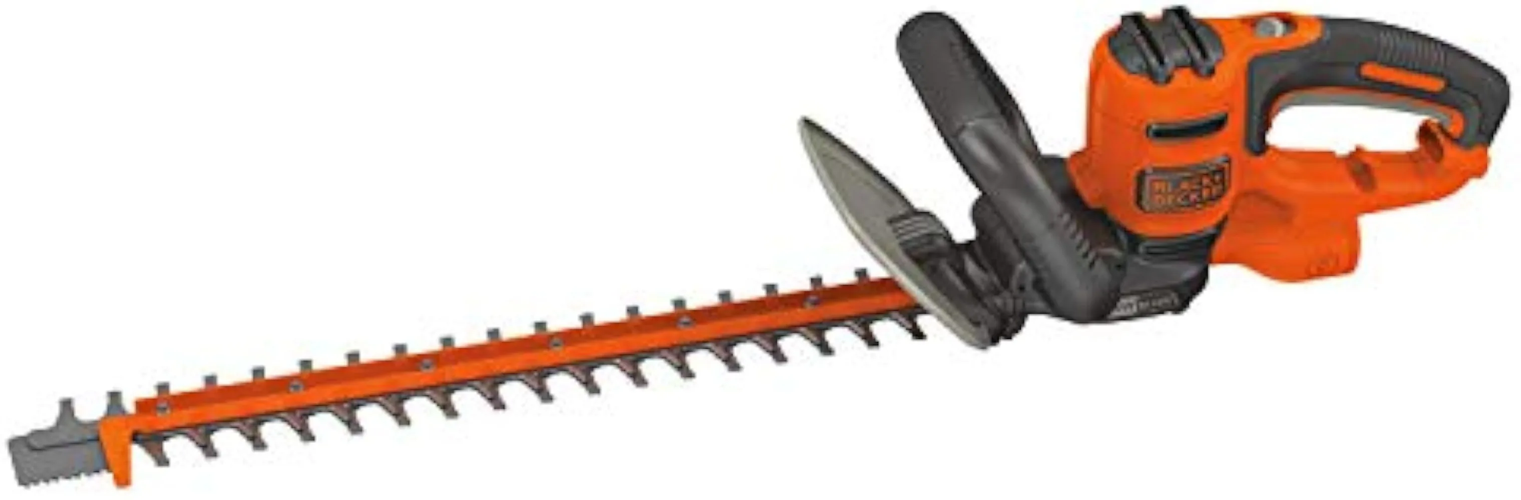 

BLACK + DECKER машинка для подрезания живой изгороди с пилой, 20-дюймовая, проводная (BEHTS300), оранжевая