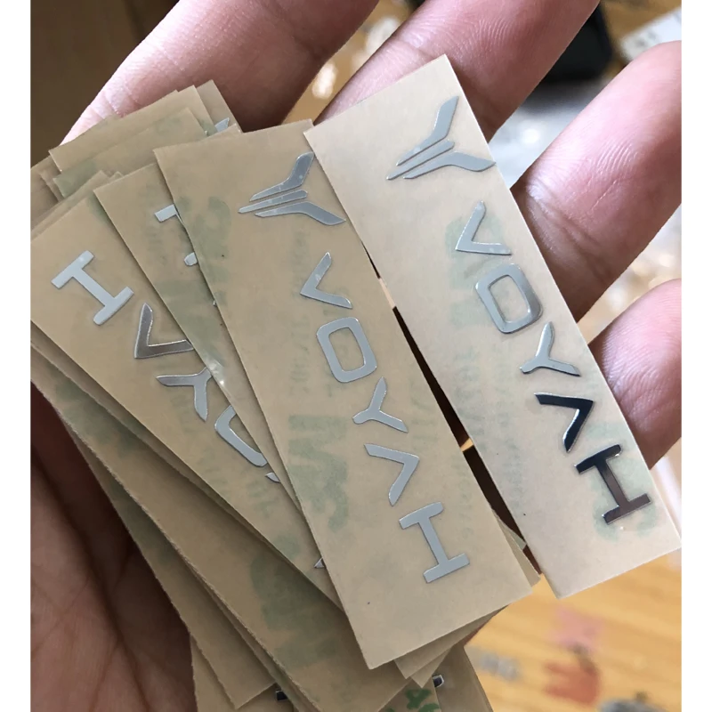 

Наклейка с логотипом на заднее окно, обновленная наклейка для украшения интерьера, модификация для VOYAH Dreamer Free 318, эмблема автомобиля