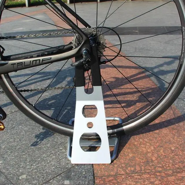 

Universal Triangle Rear Hub Mount Mountain Bike Bicycle Display Stand Floor Parking Bicycle Storage Instant Rack Bracket