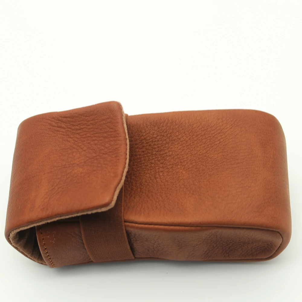 Сумка для камеры из воловьей кожи Портативная сумка хранения карт подходит Ricoh GR