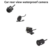 universal 12v waterproof 170 lens angle night vision car rear view bakeup camera ccd color parking assistance with hole saw