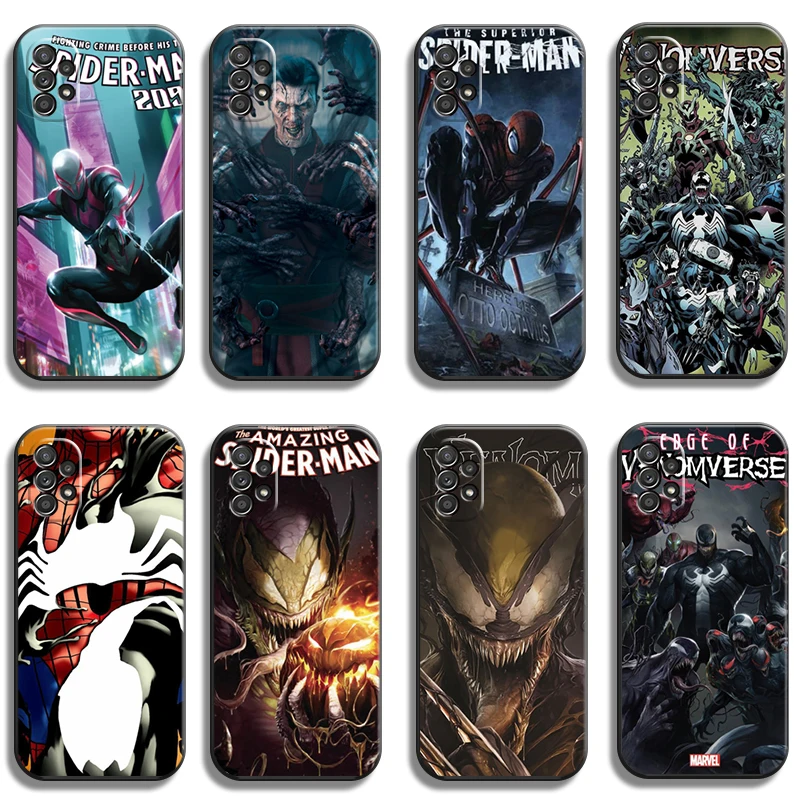 

Marvel Venom Phone Cases For Samsung Galaxy A51 4G A51 5G A71 4G A71 5G A52 4G A52 5G A72 4G A72 5G Carcasa Funda Soft TPU