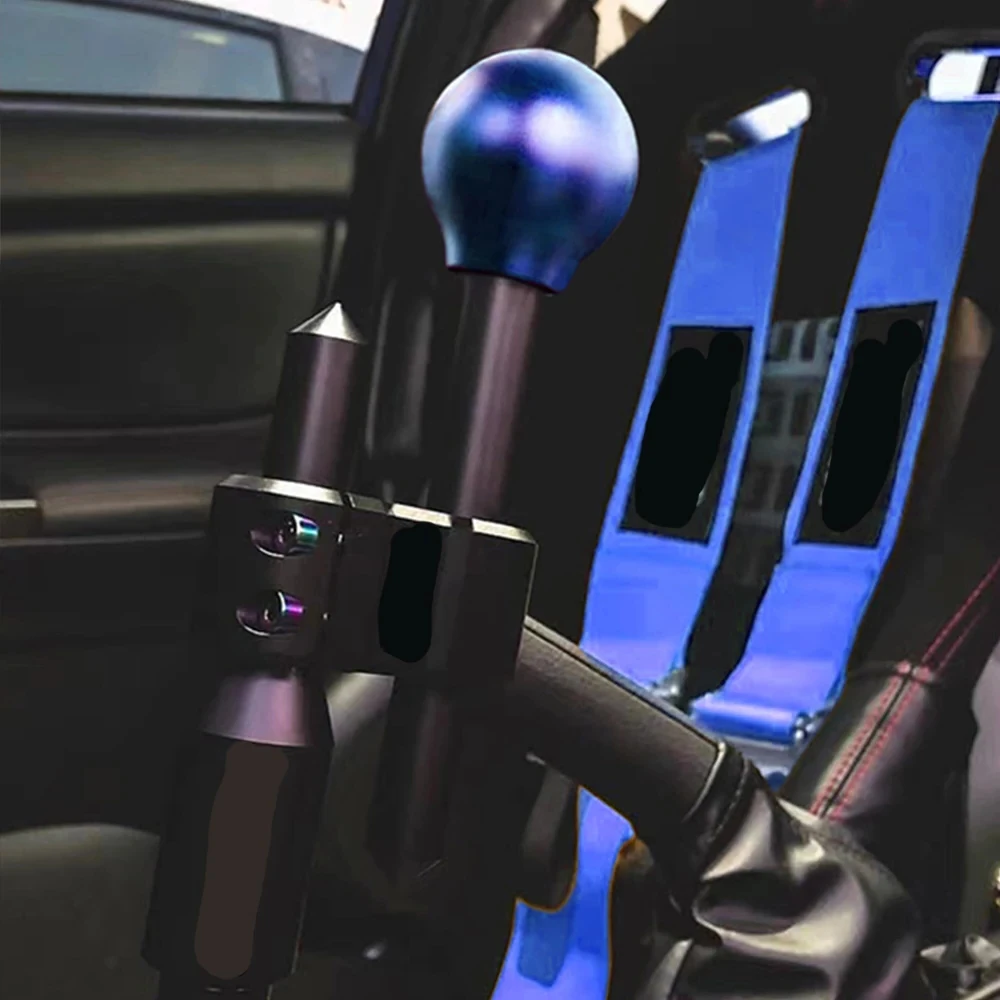 Mechanical Texture High quality Car Aluminum H Type Shift Knob Extension Adjustable Extender Gear Shifter With Three Adapters |