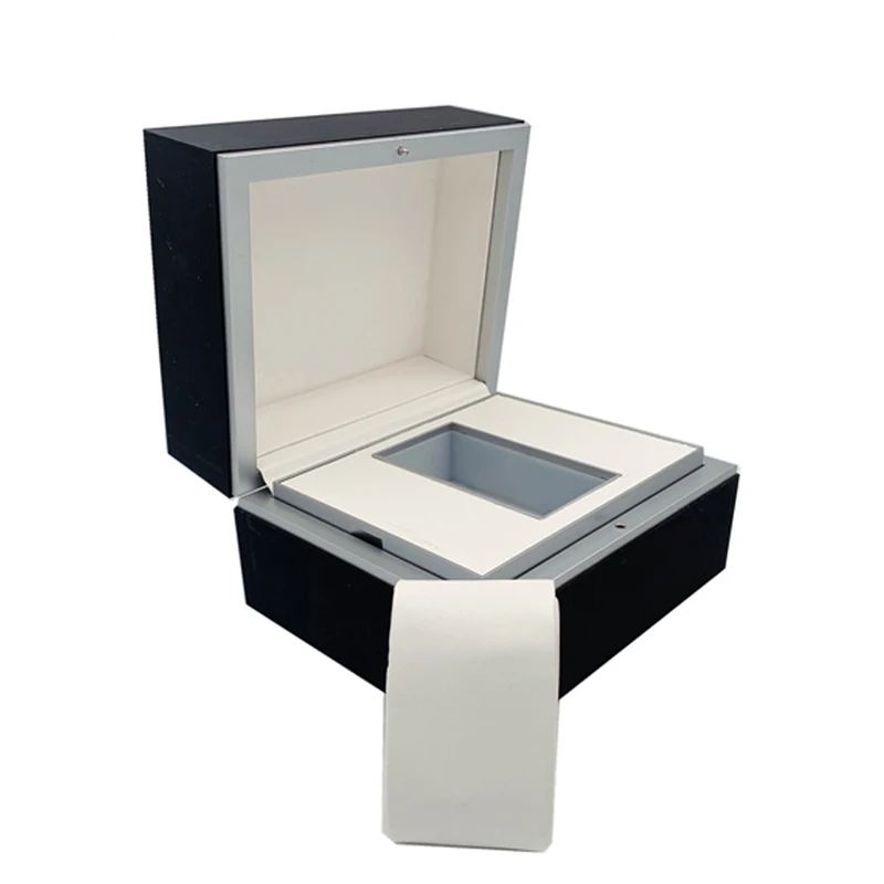 Luxury High Quality Aluminum Watch Box 185*150*110 Pilot IW Boxes with Papers Handbag