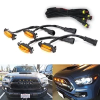 for toyota tacoma trd pro grill only front grille lighting raptor style grille light led hrill mount assemblies car