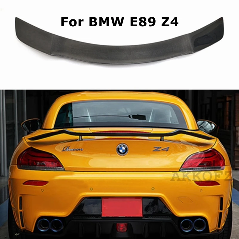 Для BMW Z4 E89 18i 20i 23i 28i 30i 35i 2012-2017 сухое углеродное волокно/углеродное волокно задний