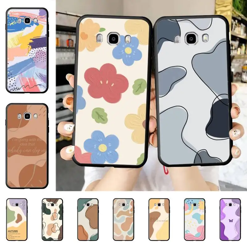 

Abstract Geometry Fundas Phone Case for Samsung J 4 5 6 7 8 prime plus 2018 2017 2016 J7 core