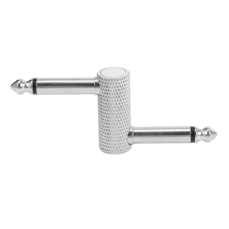 

6X 6,35 переходник для педали, соединитель для гитарной педали, высококлассный усилитель, адаптер 1/4 дюйма