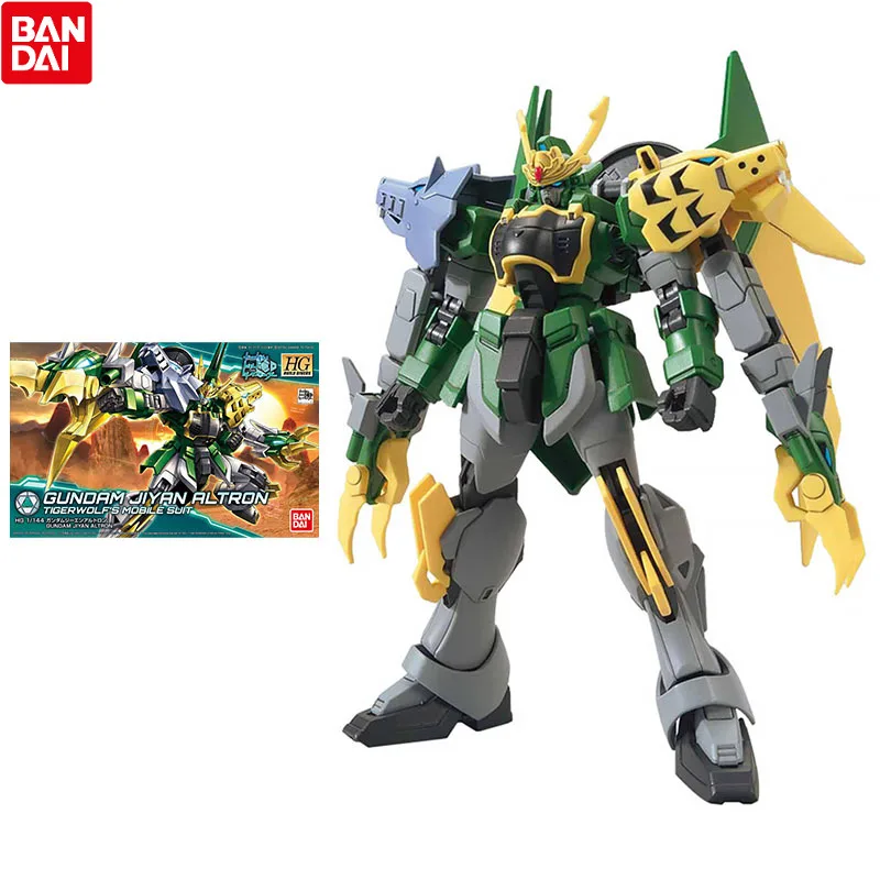 

Bandai Gundam Model Kit Anime Figure HGBD 011 1/144 Gundam Jiyan Altron Genuine Gunpla Model Action Toy Figure Toys for Children