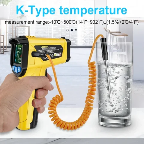 Промышленный бесконтактный термометр MESTEK 400/800°C