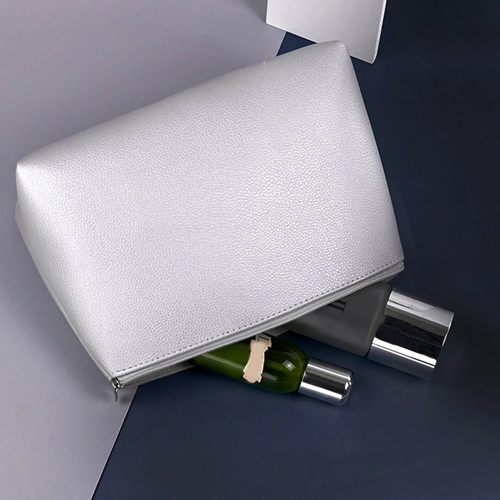 

Простая косметичка в Корейском стиле, вместительные моющиеся сумки Ins типа, дорожная портативная водонепроницаемая сумка для хранения из П...