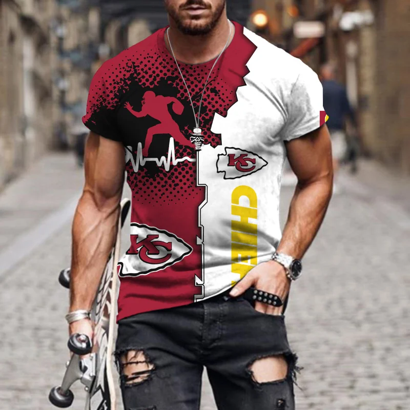 

America Sport T Shirts Multi Occupancy Short Sleeve T-shirts With Short Sleeves Woman All Season Fashion Football Team Shirt Men