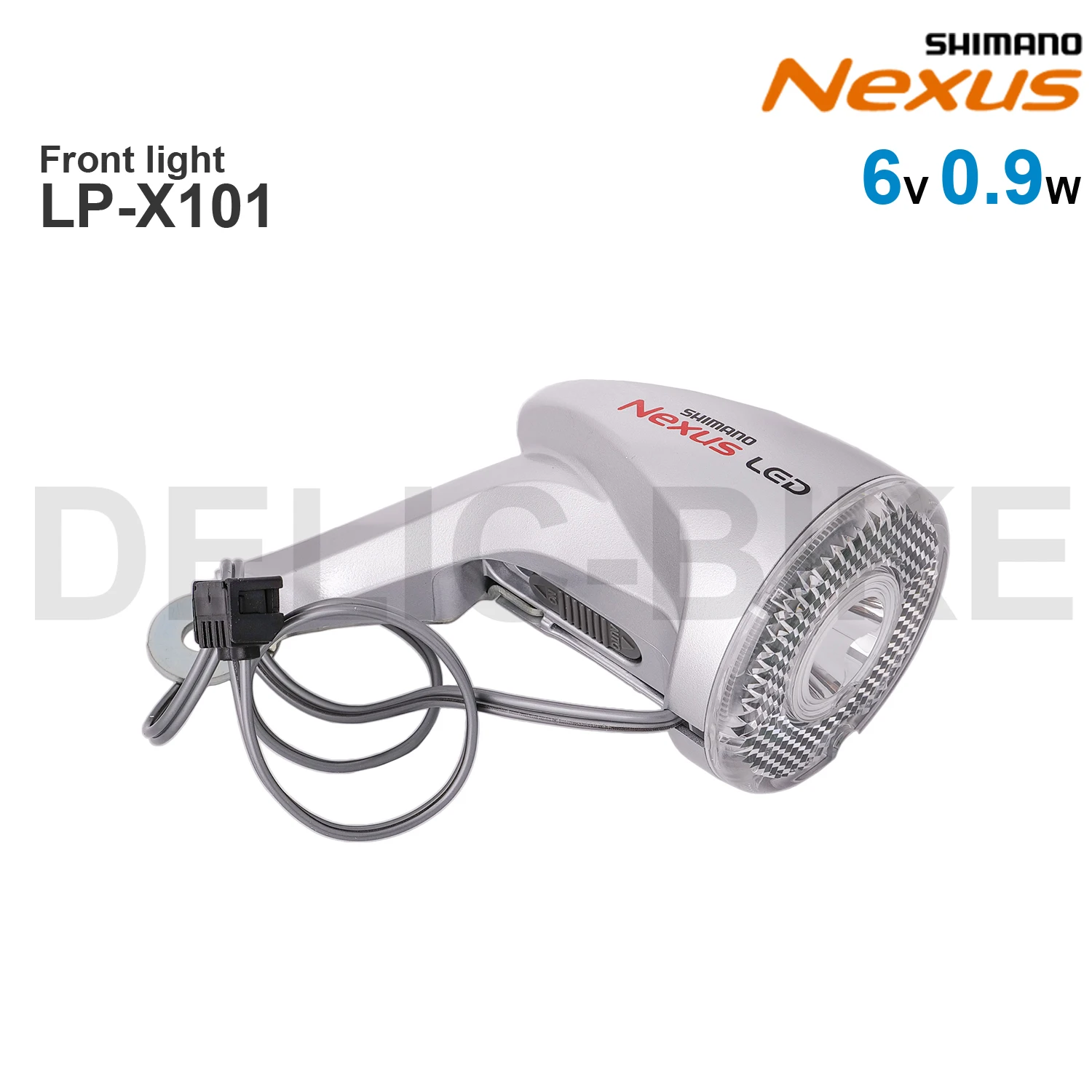 

SHIMANO NEXUS - Hub Dynamo 6 В 0,9 Вт DH-C2100-N 36H Передний фонарь LP-X101 6 В 0,9 Вт Оригинальные детали