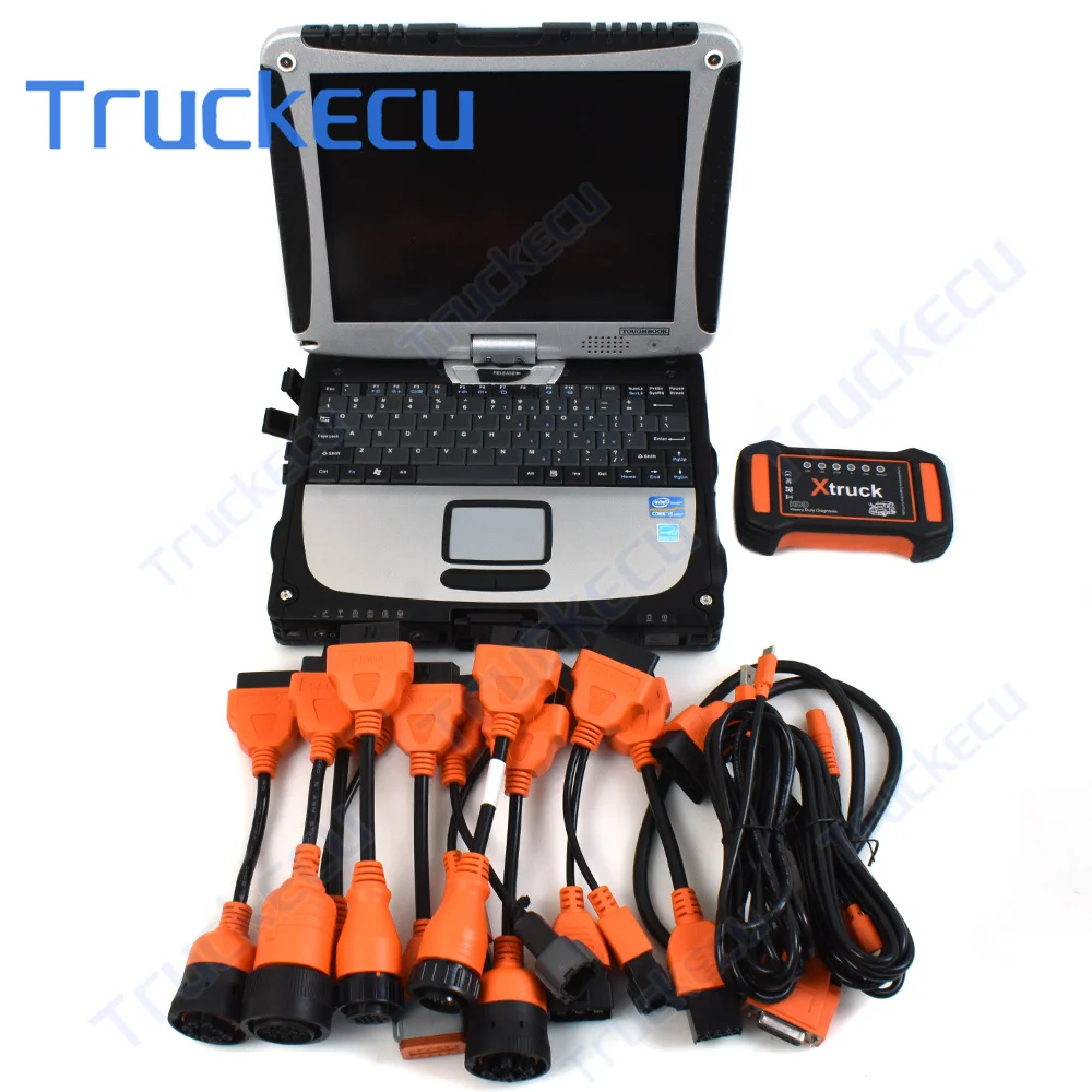 Ноутбук CF19 + X-truck Y009 HDD Строительная техника с разъемом USB автомобильный