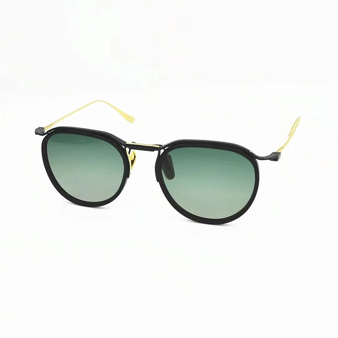 Солнцезащитные очки JAMES TART 395S для мужчин и женщин, Летние Стильные овальные очки с защитой от ультрафиолета в стиле ретро, футляр в случайной коробке