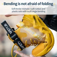 Рабочие ботинки с защитой#4